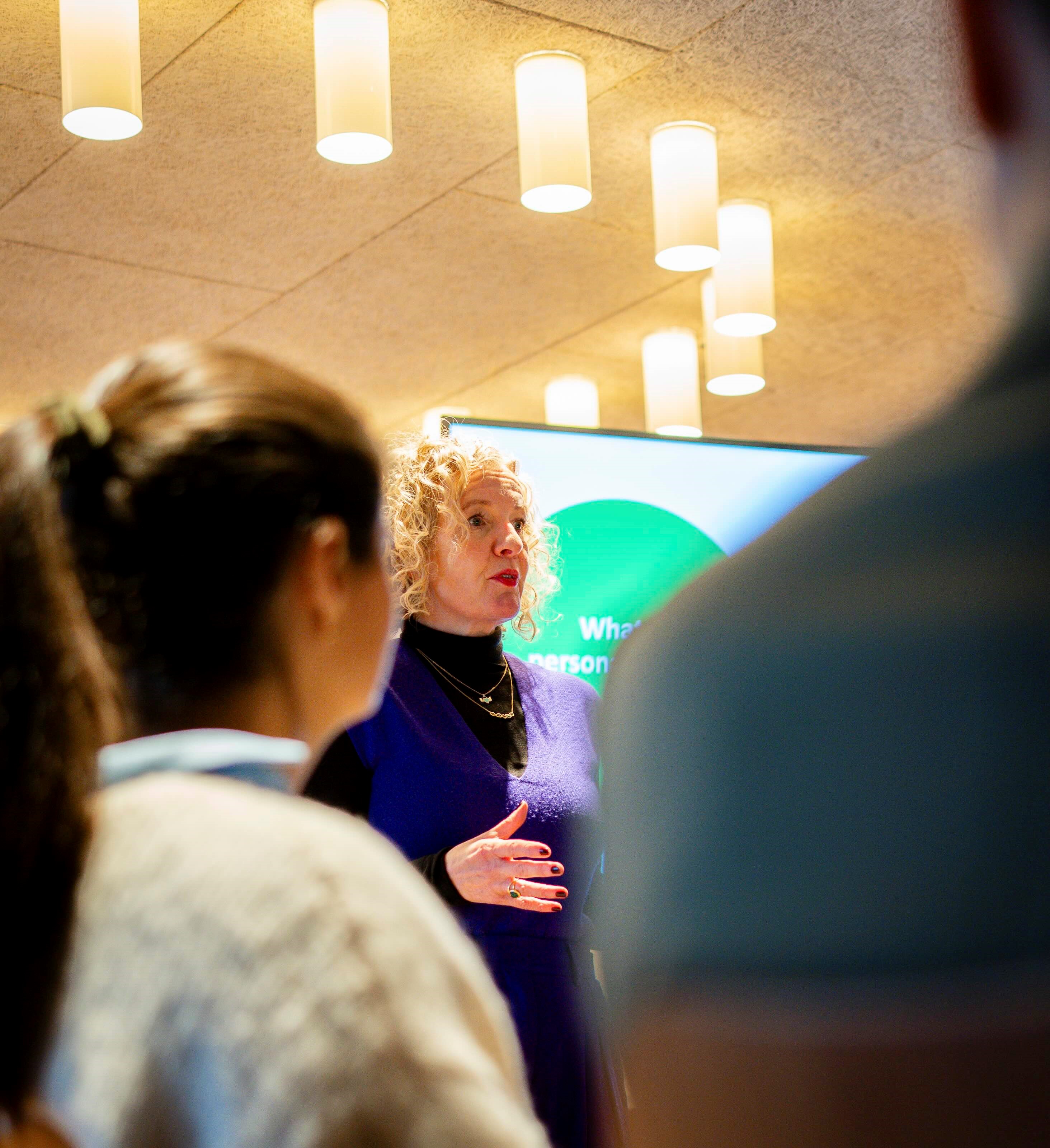 Sarah Cartwright på Women in Tech