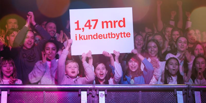 Styret har foreslått kundeutbytte