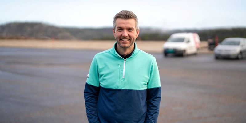 Kjell Are Sangvik ser fram til kundeutbytte. 