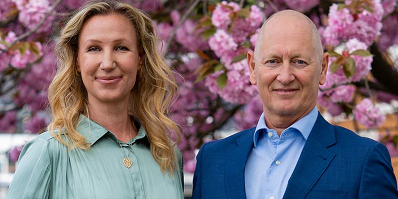 Elisabeth Asser og Geir Bergskaug i Sparebanken Sør leter etter en grønn analytiker