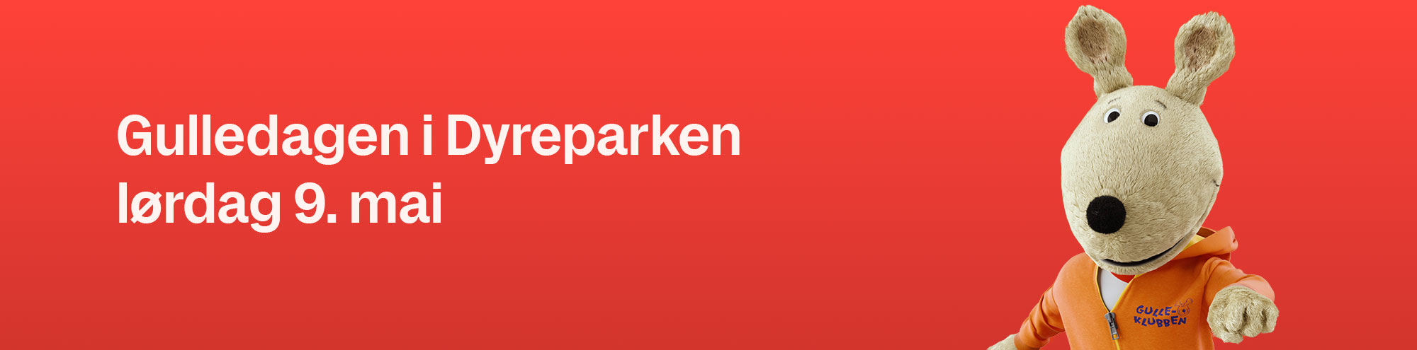 Gulledagen 2026 er lørdag 9. mai