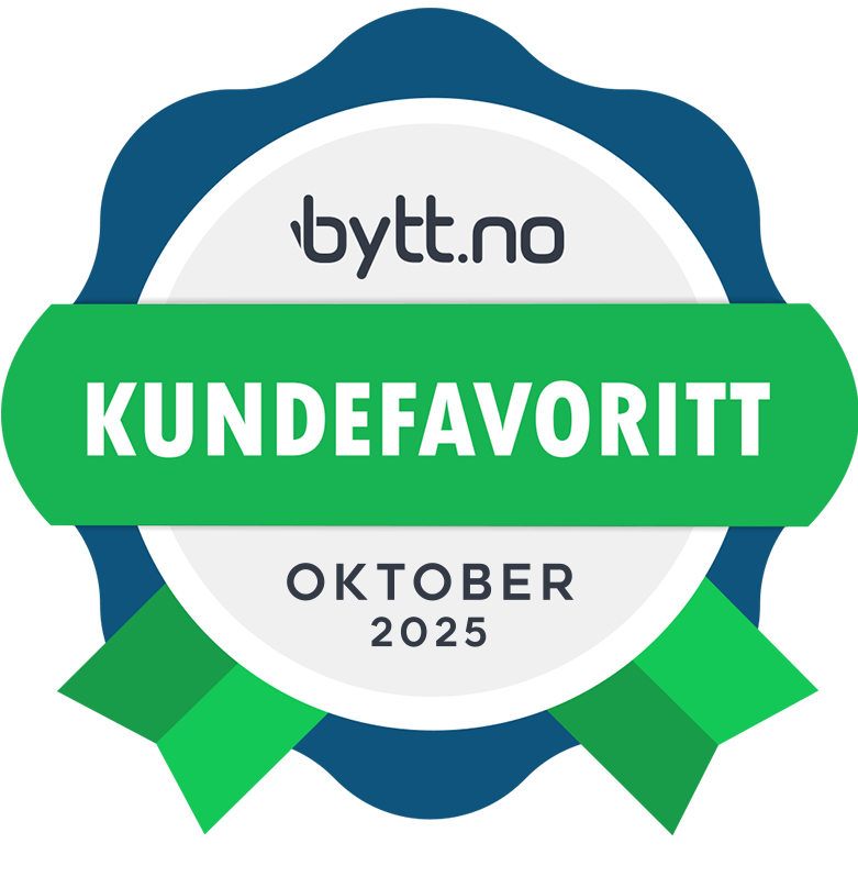 Vi ble kundefavoritt på bytt.no i september