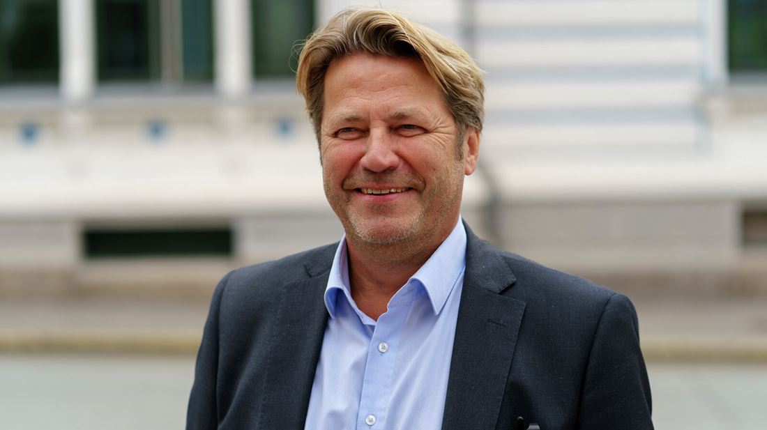 Gunnar P. Thomassen er konsernsjef for bedriftsmarked i Sparebanken Norge