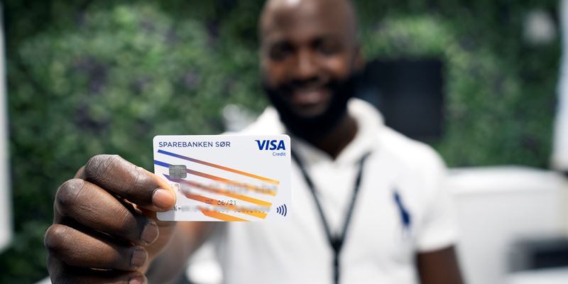 Illustrasjowsnfoto | Visa kredittkort fra Sparebanken Sør