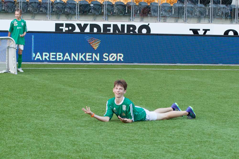 Sparebanken Sør fotballskole 2016