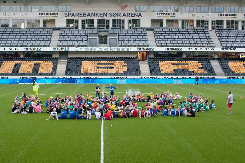 Sparebanken Sør fotballskole 2016