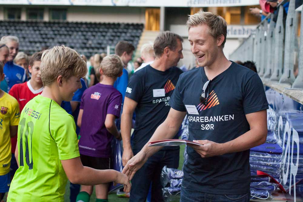 Sparebanken Sør fotballskole 2016