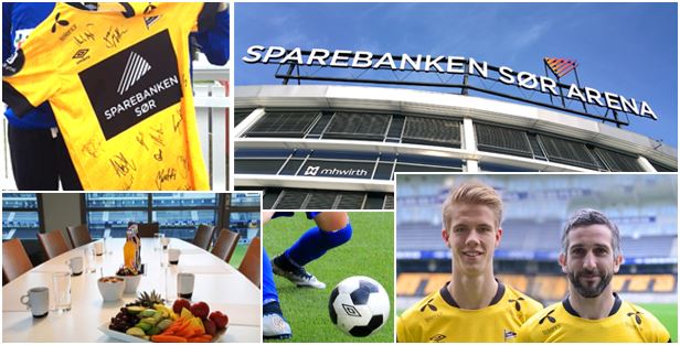 En heldig gruppe ungdommer kan se årets siste Start-kamp fra en losje på Sparebanken Sør Arena.