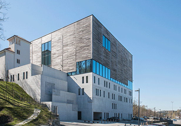 KUBEN i Arendal er Norges mest moderne arkiv og museumsbygg