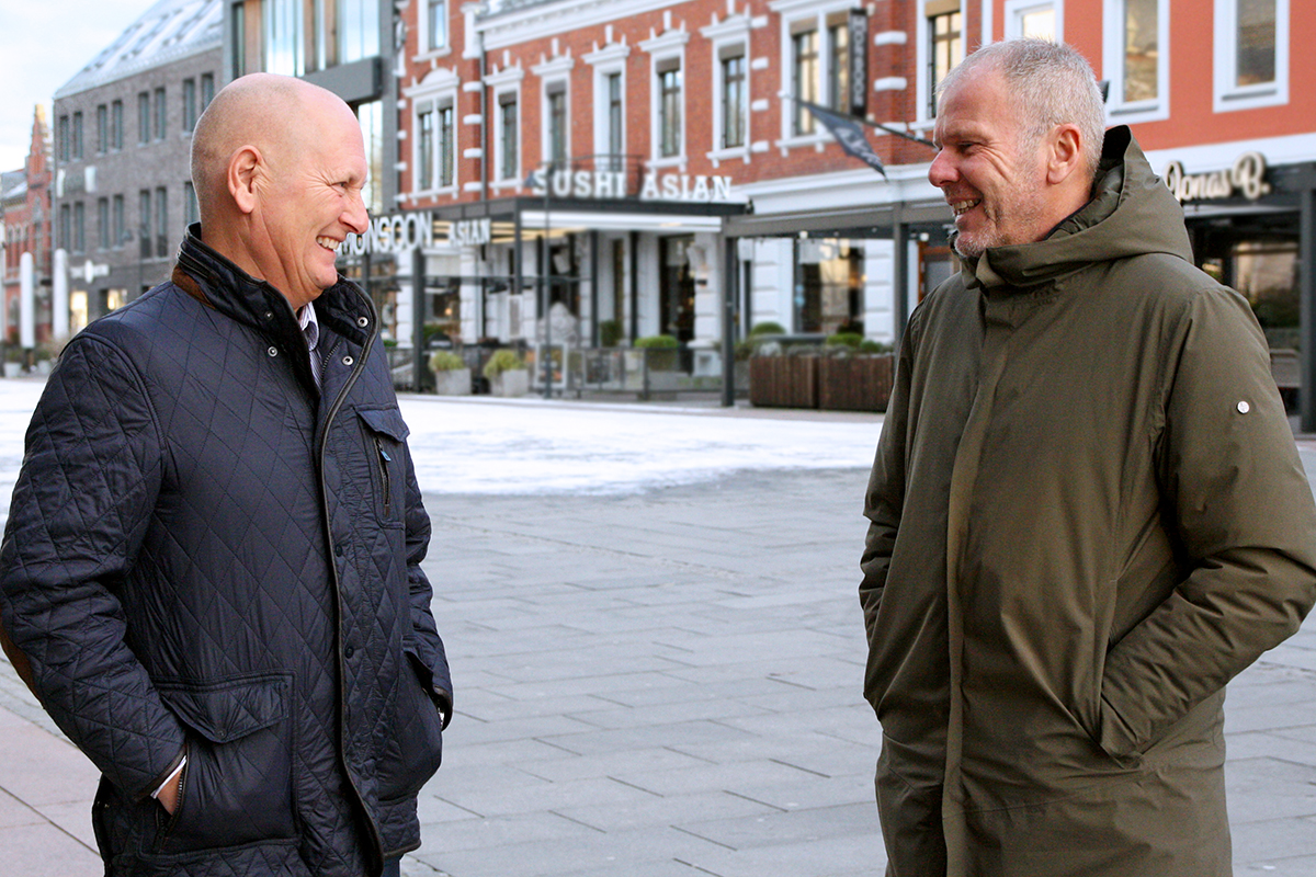 Geir Bergskaug og Øyvind Aasen, foto