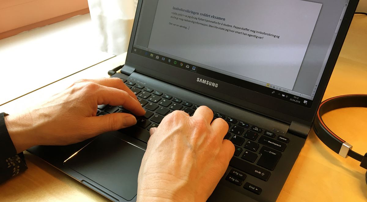 Vil du ha ekstrajobb som studentbloggeren til Sparebanken Sør?