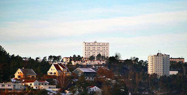 PRISVEKST: Boligprisene i Kristiansand økte med 3,1 prosent i januar.